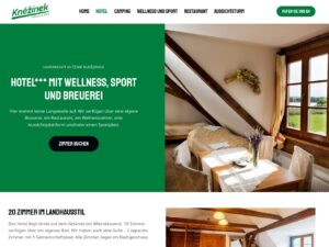 web hotelu Kněžínek